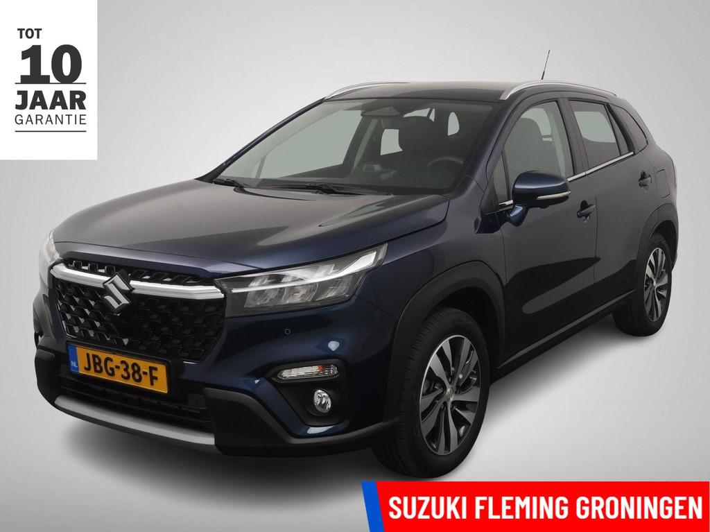 Suzuki S-Cross 1.4 Boosterjet Style Hybrid Automaat, Auto's, Suzuki, 4 cilinders, Met garantie (alle), Blauw, 600 kg