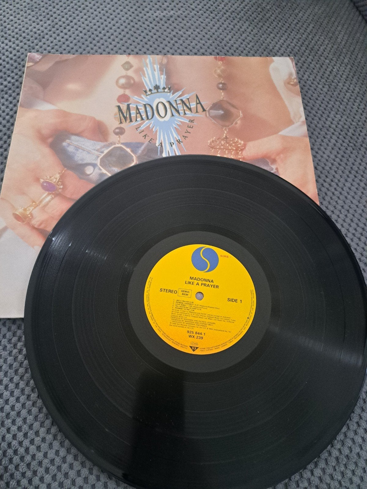 vinyl plaat/ grammofoon plaat van Madonna, Ophalen, 12 inch