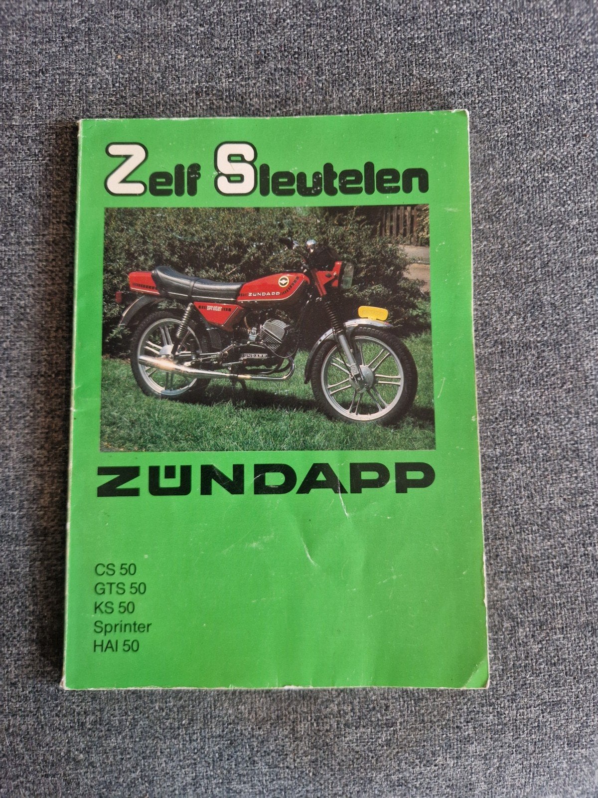 Zelf sleutelen boekje Zundapp diverse modellen, Ophalen, Gebruikt