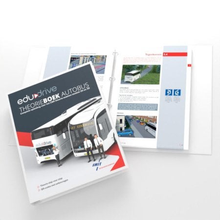 Edudrive Theorie Boeken Autobus 1D, 2D en 3D (zonder codes), Ophalen, Beta, Zo goed als nieuw