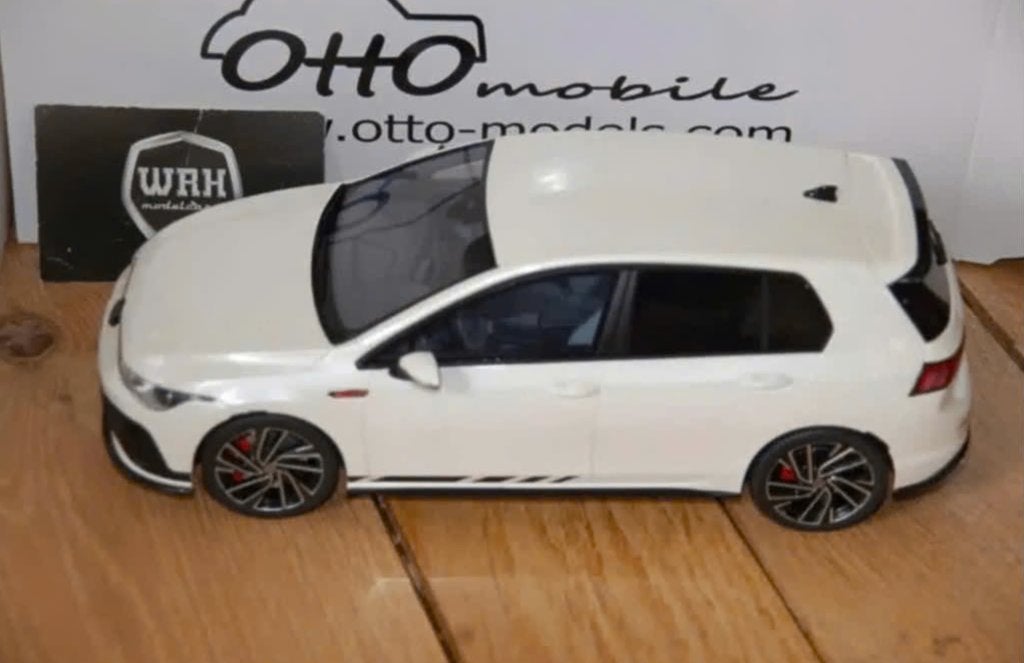 1:18 VOLKSWAGEN GOLF 8 GTI CLUBSPORT Otto mobile OT986 WRH, Verzenden, Zo goed als nieuw, Auto, OttOMobile