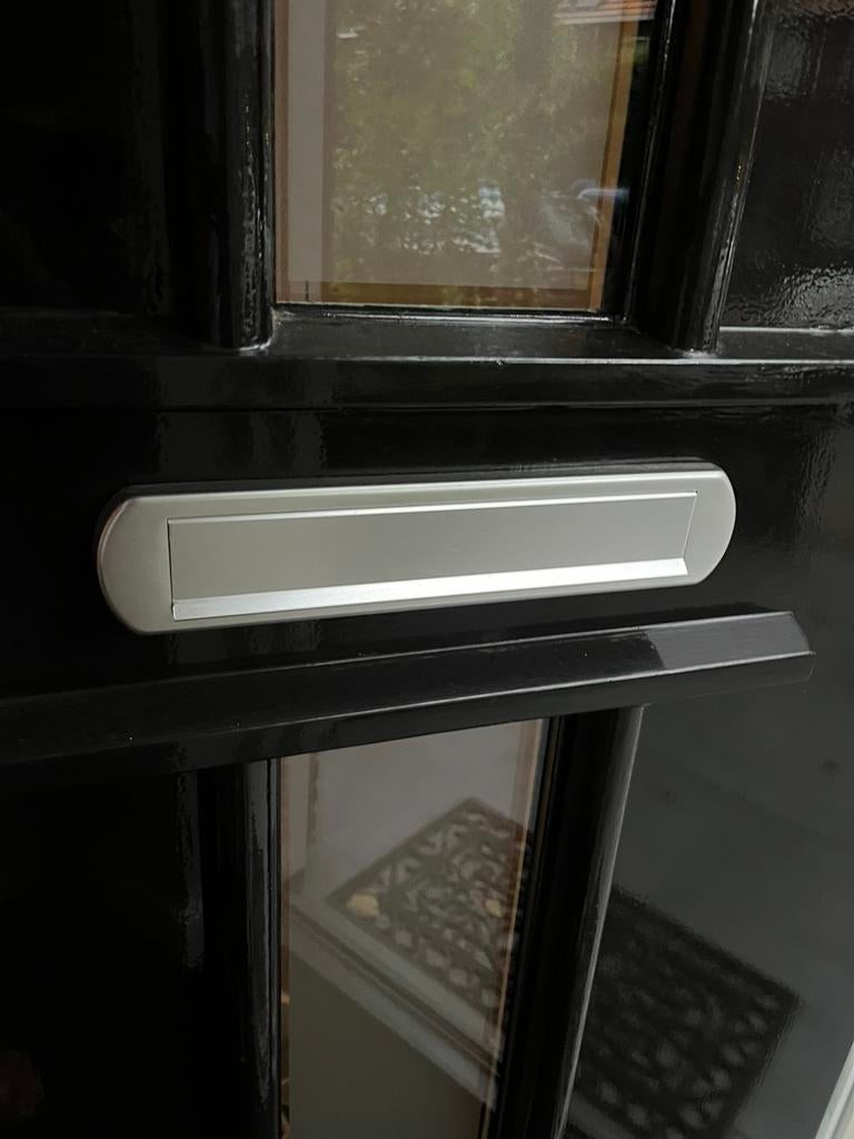 Brievenbus en deurbeslag buva, Ophalen of Verzenden, Zo goed als nieuw, Klink of Kruk