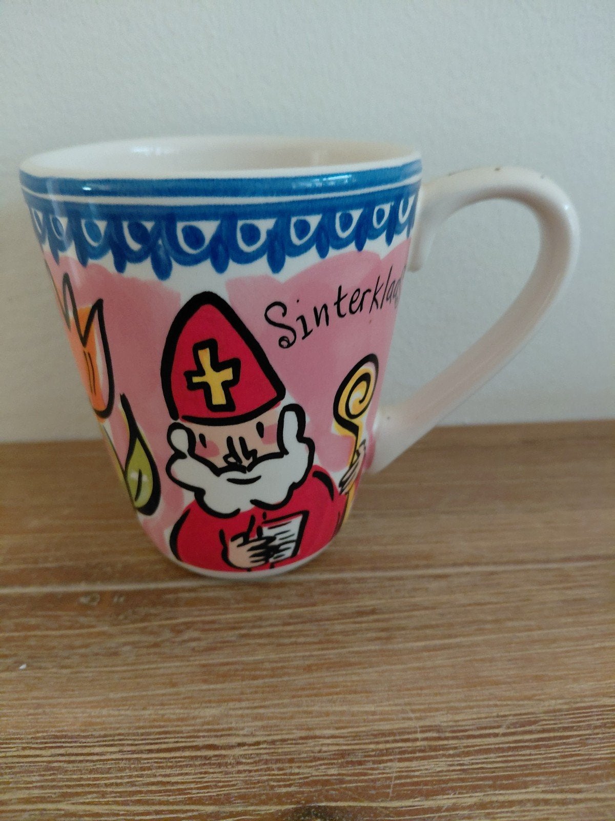 Sinterklaas mok van Amsterdam blond, Ophalen, Nieuw