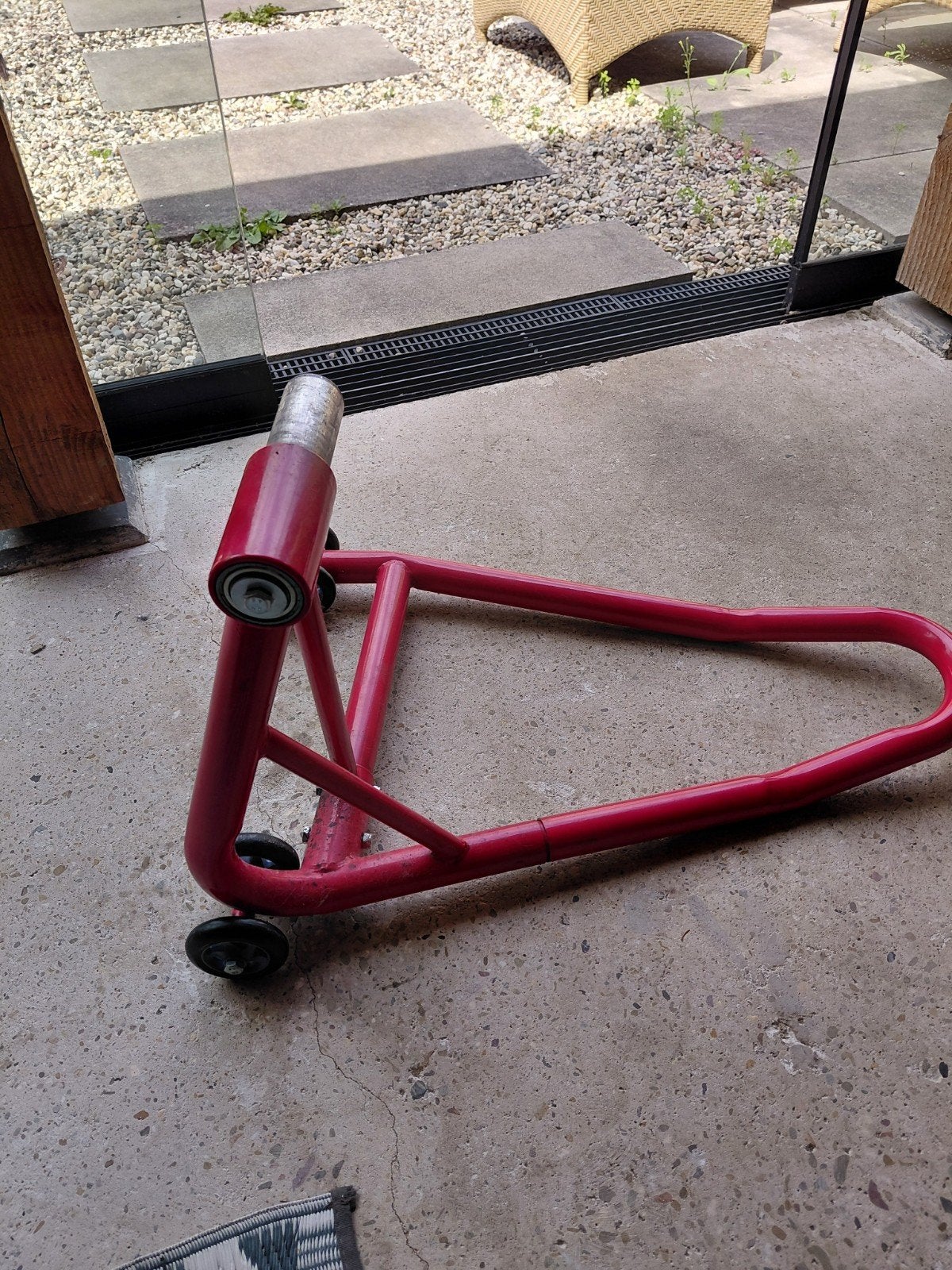 Motor steun enkel wielophanging, Ophalen