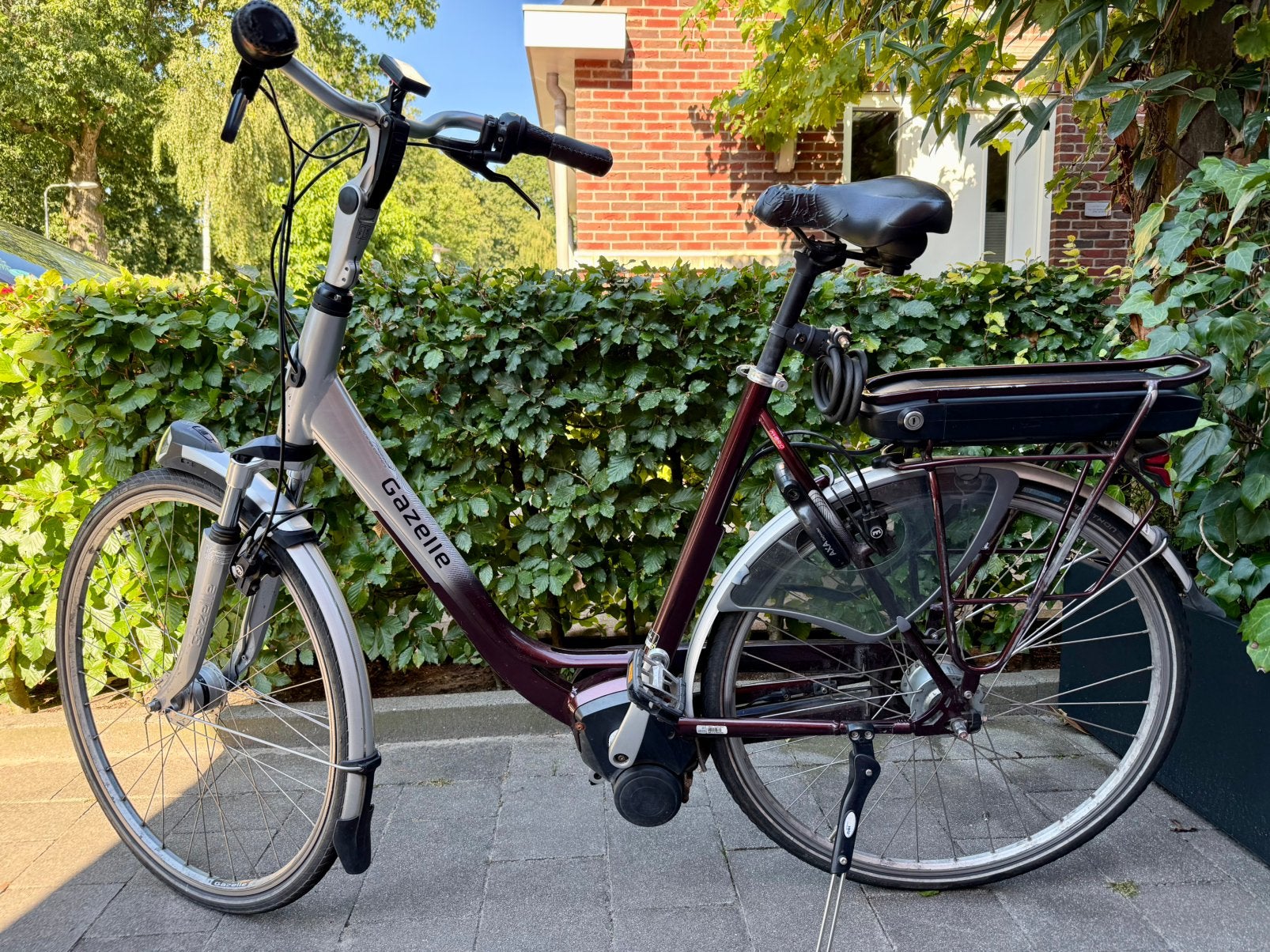 Gazelle Orange C8 Hybrid elektrische fiets - 57 cm, Ophalen, Gebruikt, 55 tot 59 cm, Gazelle