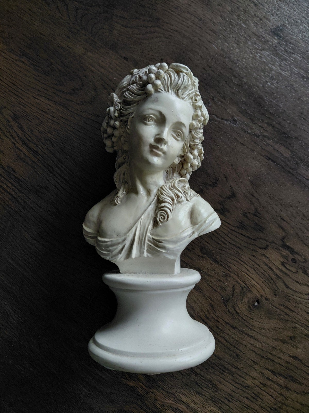 Leuk brocante borstbeeldje. 20 cm., Antiek en Kunst, Ophalen