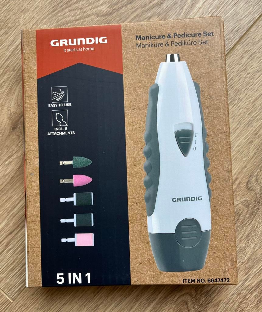 Manicure en Pedicureset Nieuw in verpakking, Ophalen of Verzenden, Zo goed als nieuw, Hand- en Voetverzorging