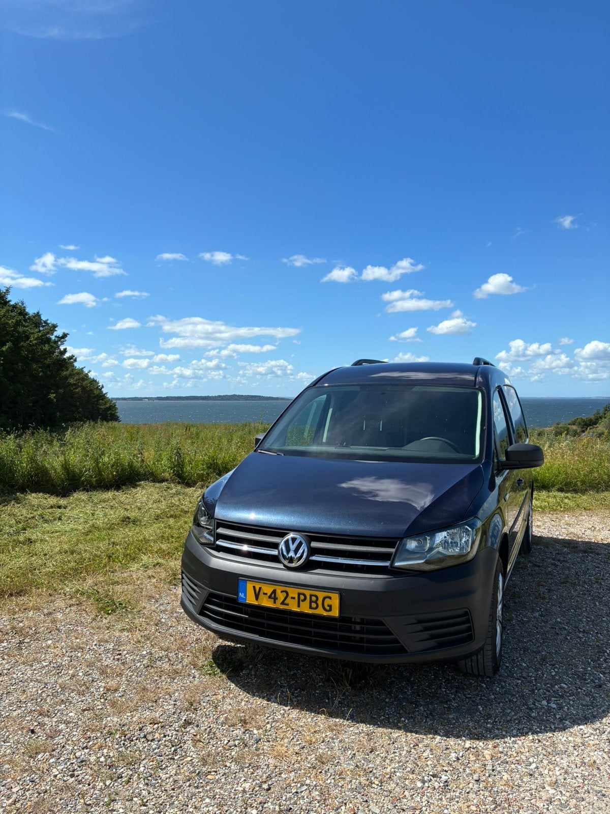 Volkswagen Caddy Maxi 1.4 TSI 131pk 2021 Blauw, Auto's, 13 km/l, 4 cilinders, 1395 cc, Geïmporteerd