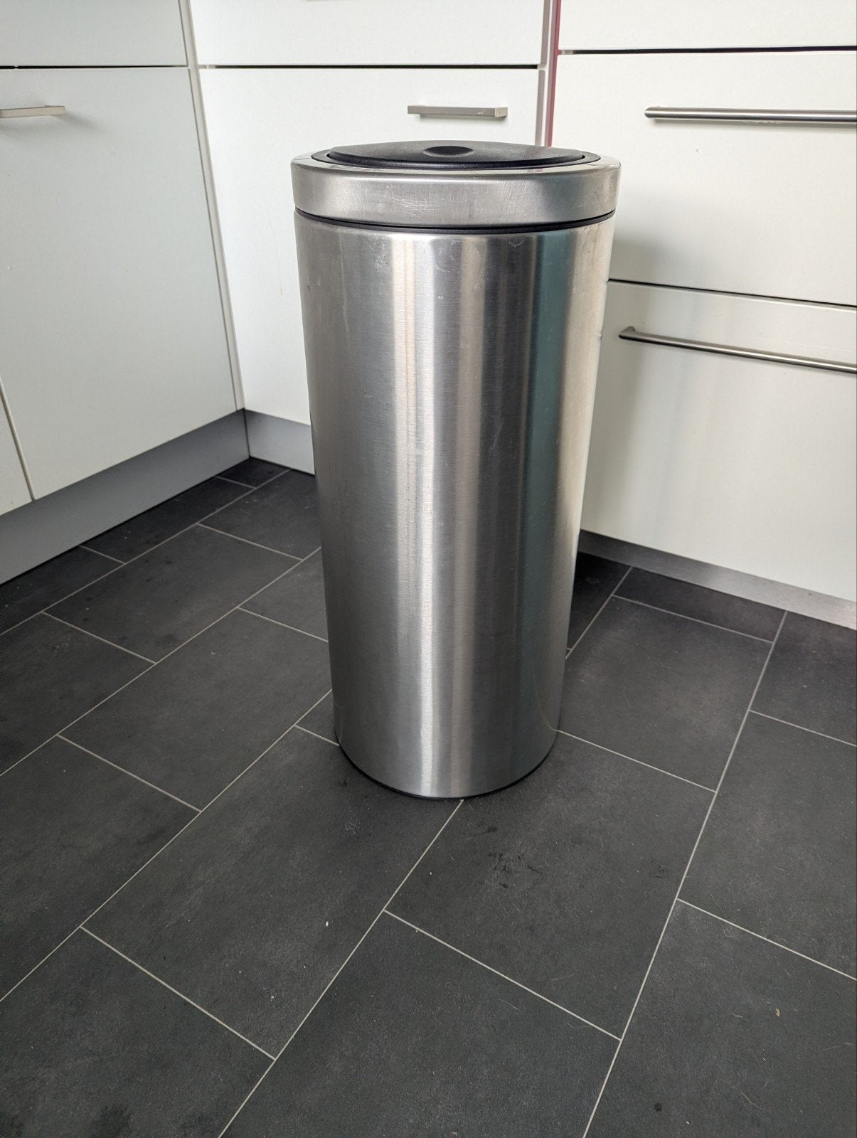 Brabantia 35l prullenbak., Huis en Inrichting, Ophalen, Gebruikt, Rvs