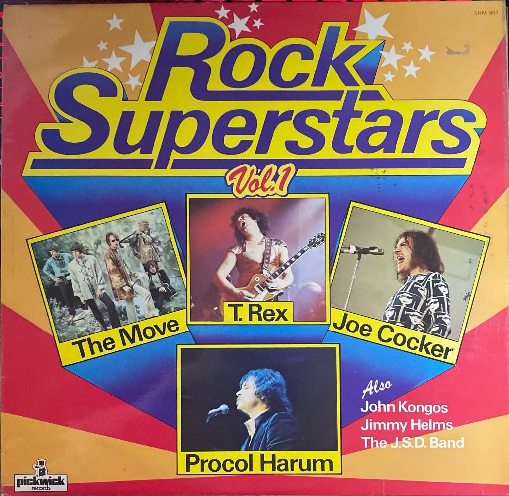 Rock Superstars Vol.1 - Various, LP, Ophalen of Verzenden, Zo goed als nieuw, 12 inch