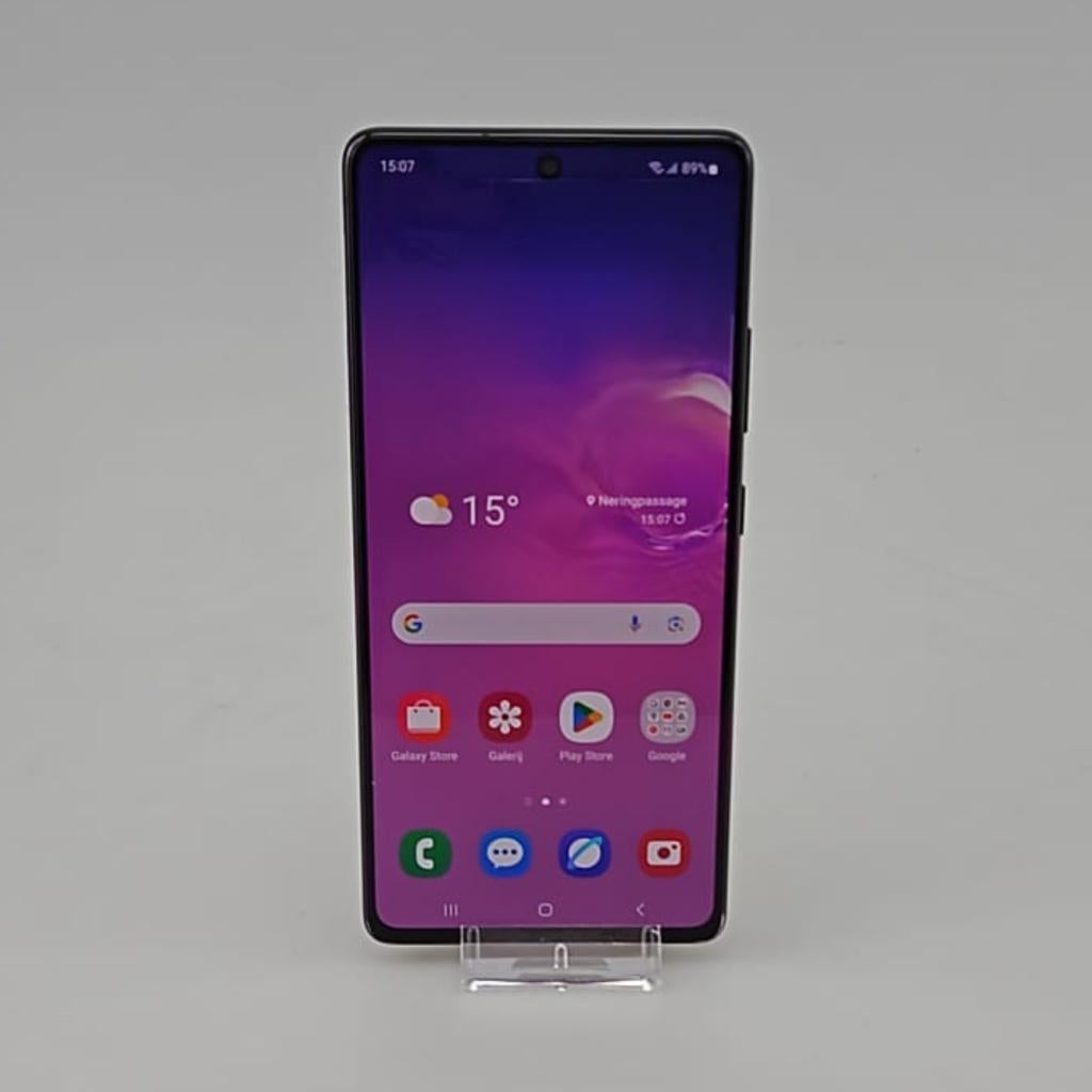 Samsung Galaxy S10 Lite 128GB DUOS Zwart, Telecommunicatie, Mobiele telefoons | Samsung, Gebruikt