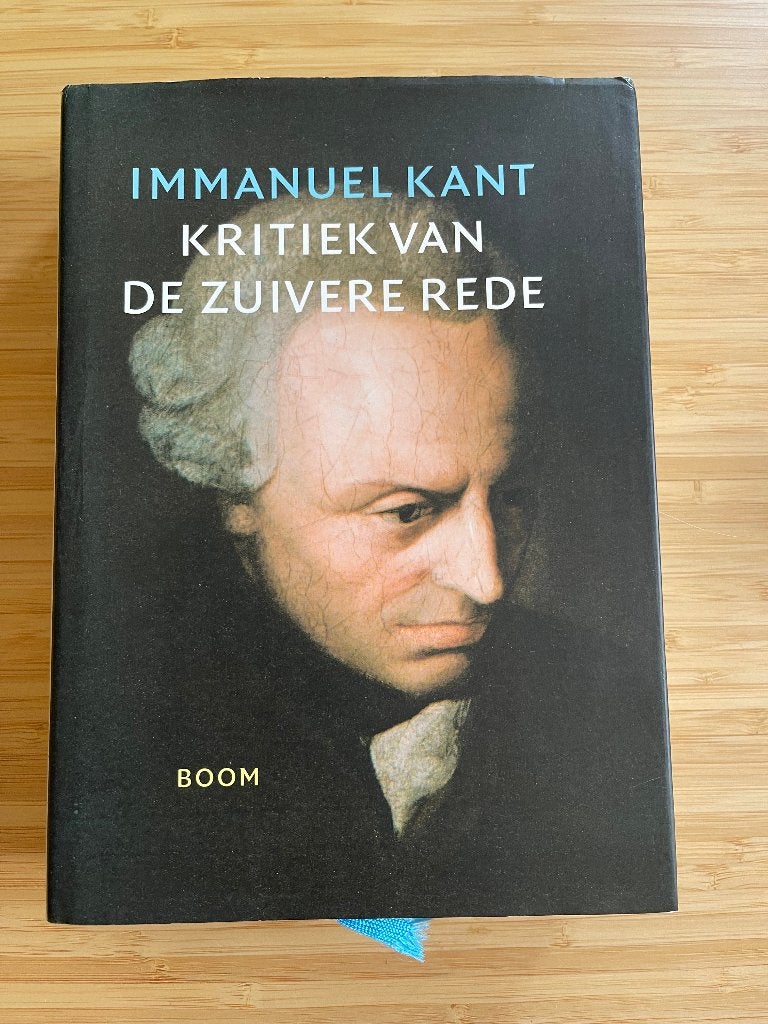 Kritiek van de zuivere rede Immanuel Kant, Ophalen of Verzenden, Zo goed als nieuw, Algemeen