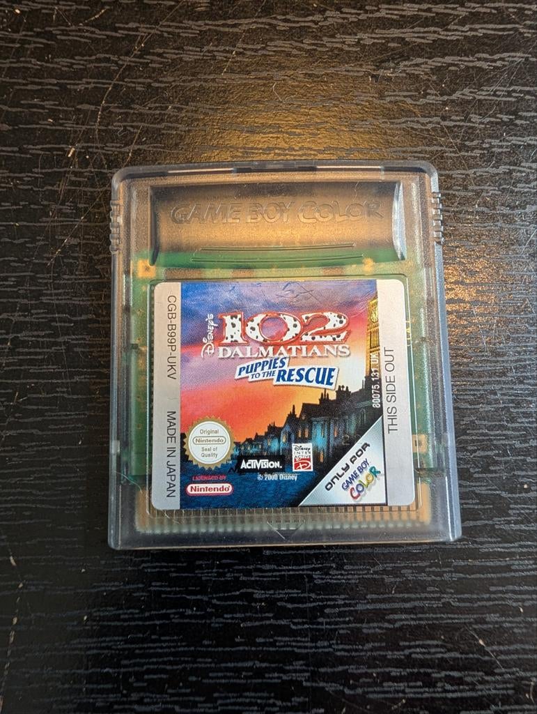 102 Dalmatiërs: Puppies to the Rescue Game Boy Color, Avontuur en Actie, Gebruikt, 1 speler, Ophalen of Verzenden