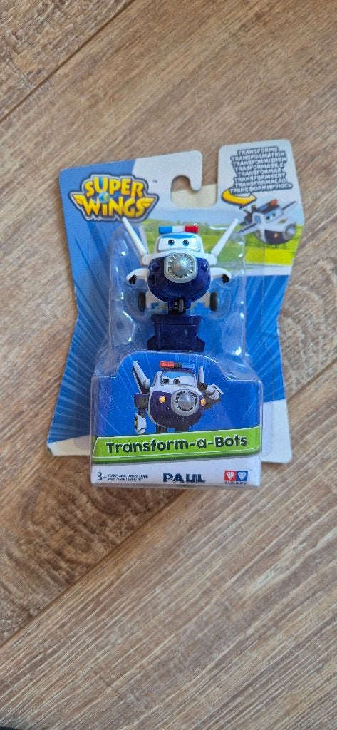 Super Wings 2-in-1 Transformatie Vliegtuig Paul, Ophalen of Verzenden, Nieuw
