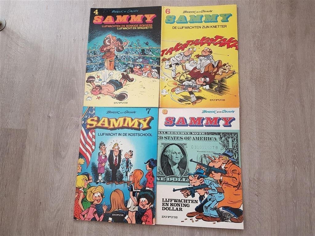 13x sammy-goede staat-losse verkoop, Boeken, Eén stripboek, Ophalen of Verzenden, Zo goed als nieuw