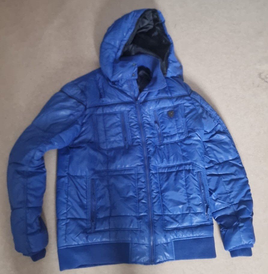 Coolcat blauwe winterjas maat XXL, Kleding | Heren, Jassen | Winter, Ophalen, Blauw, Overige maten, Coolcat