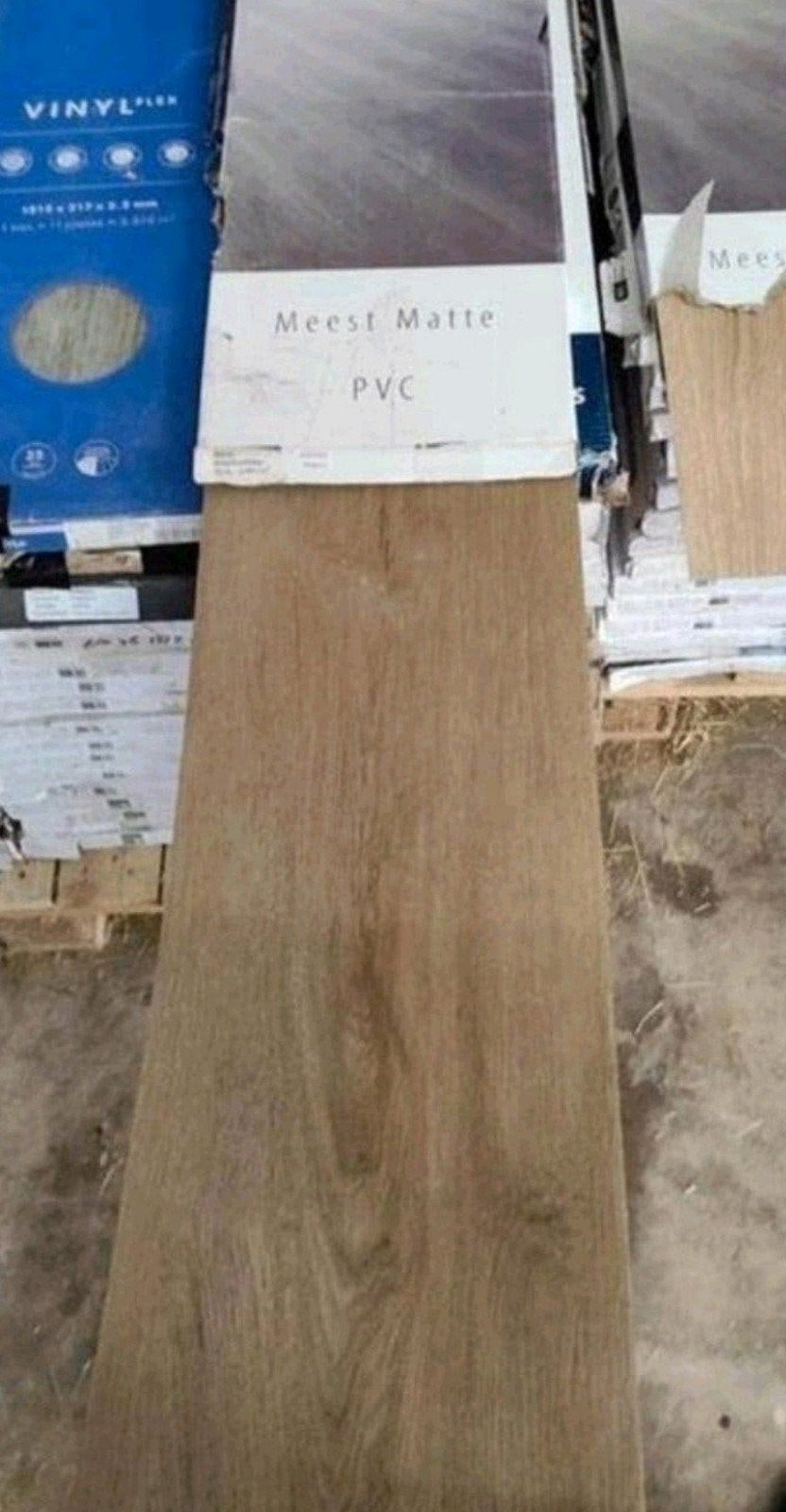 montiniqeu hebeta pvc vloer kleur 600251 3.87m2, Ophalen, Nieuw, Minder dan 5 m², Overige typen