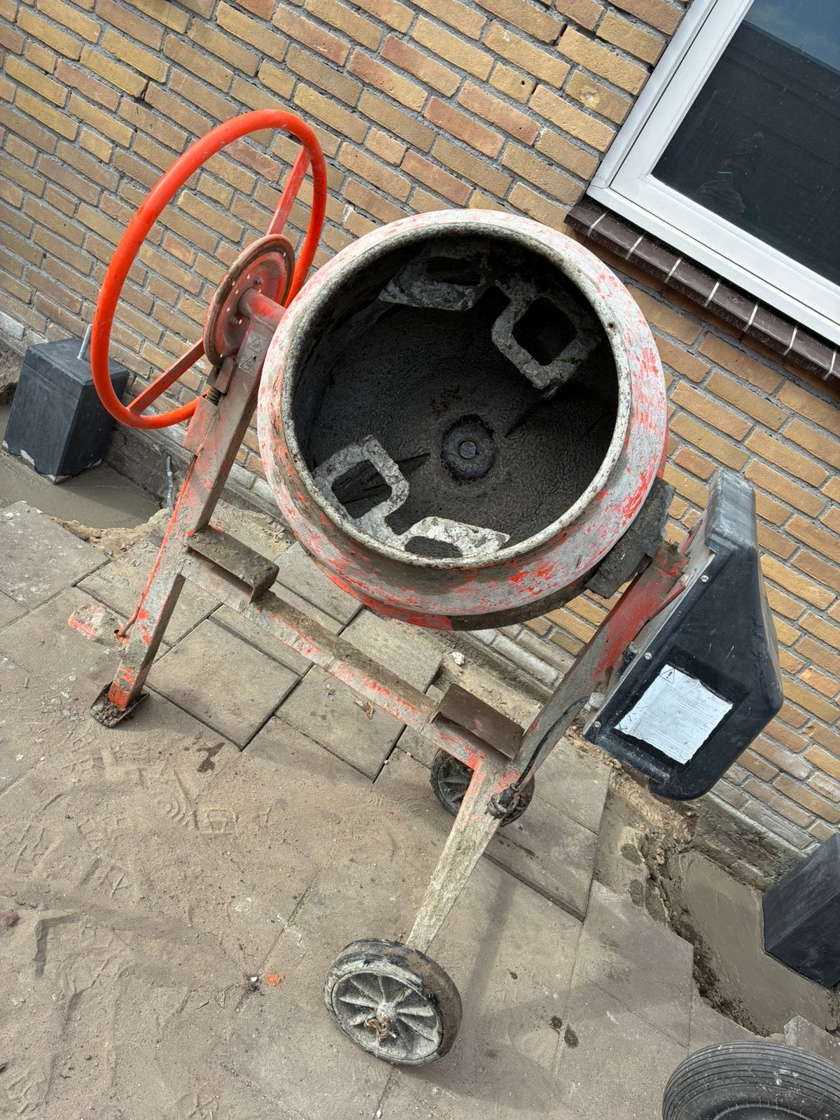 Betonmolen te koop, Doe-het-zelf en Verbouw, Ophalen, Gebruikt