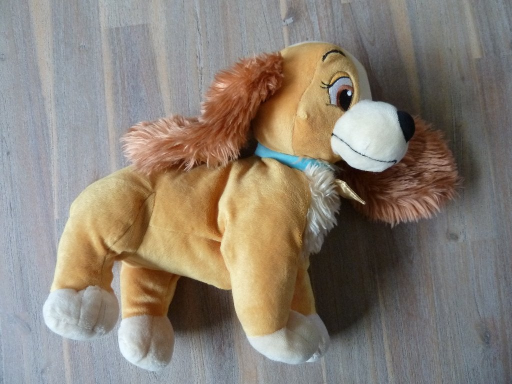 knuffel LADY (LADY en de VAGEBOND), Ophalen, Gebruikt, Overige typen