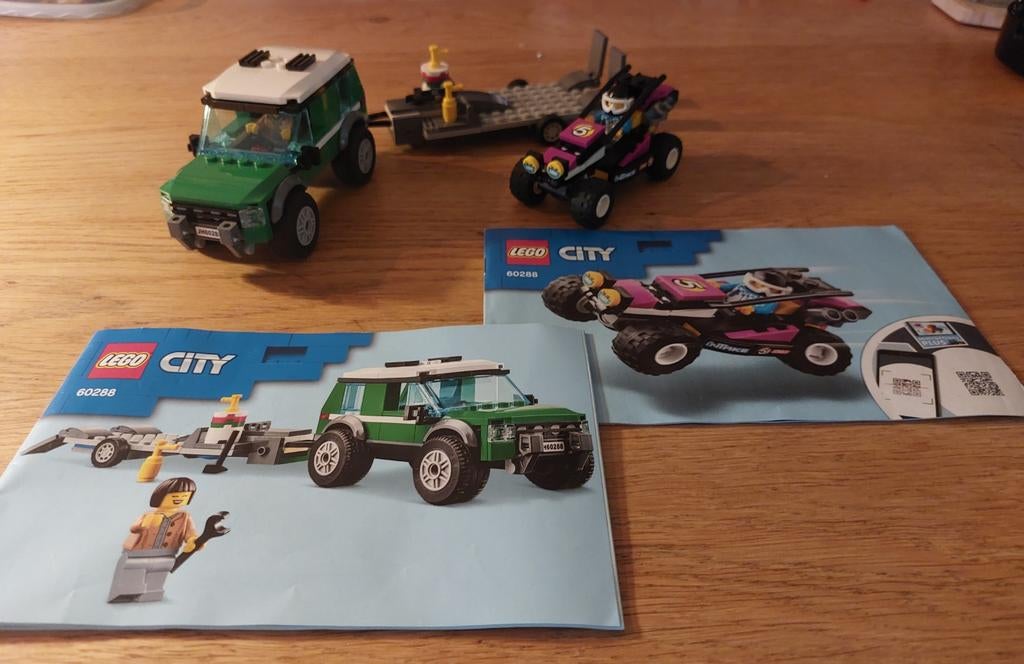 LEGO City, set  60288, Race Buggy Transporter, Ophalen, Compleet, City, Lego