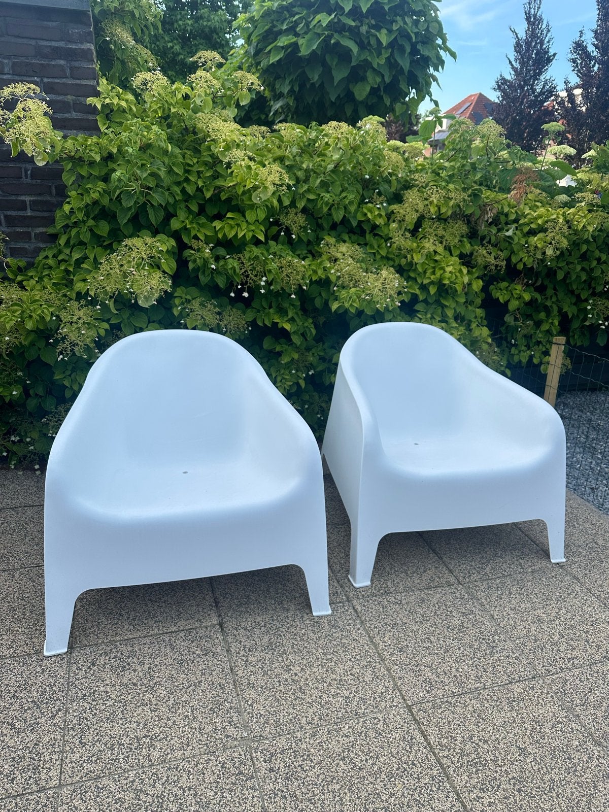 Ikea SKARPO kuipstoel in goede staat, Ophalen, Gebruikt, Kunststof