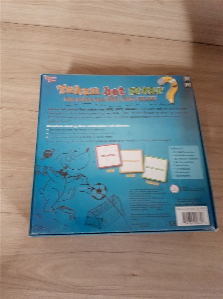 Teken het maar - s1682, Hobby en Vrije tijd, Gezelschapsspellen | Bordspellen, Verzenden, Zo goed als nieuw