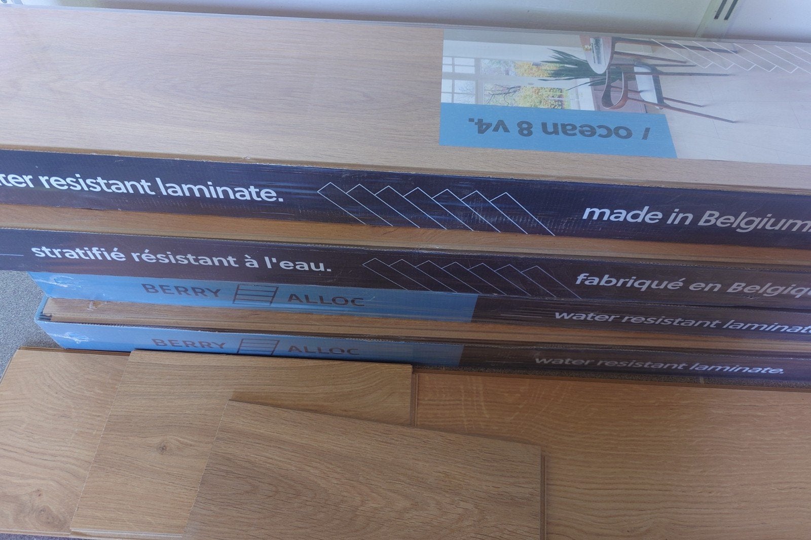 Nieuw laminaat 9m2 Berry Alloc Warm Natural, Ophalen, Nieuw, Laminaat