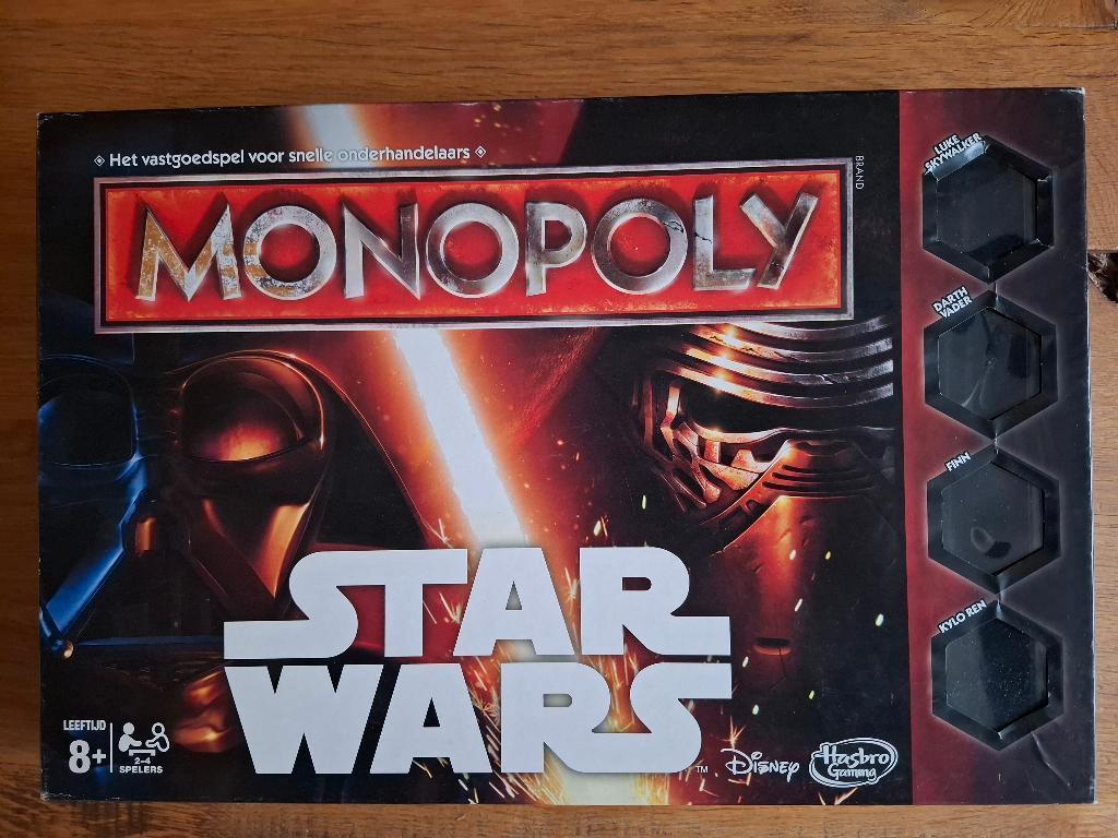 Star Wars monopoly, Een of twee spelers, Ophalen of Verzenden, Zo goed als nieuw, Hasbro