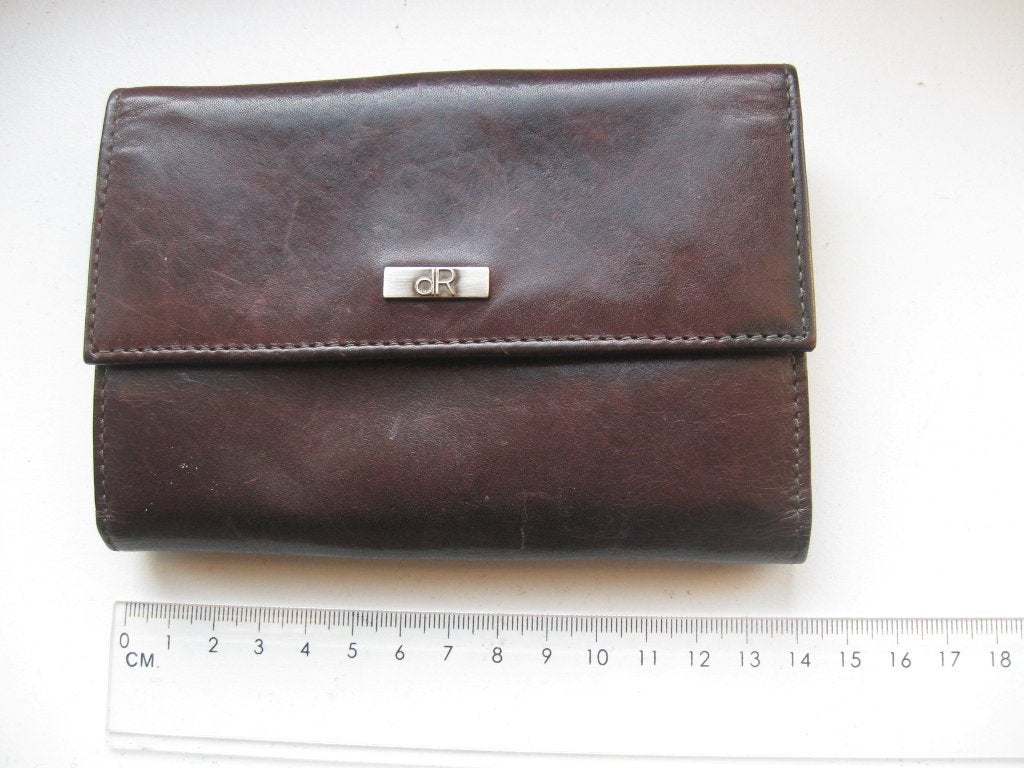 Mooie echt leren portemonnee dR de Rooij Rooy, Sieraden, Tassen en Uiterlijk, Portemonnees, Ophalen of Verzenden, Zo goed als nieuw