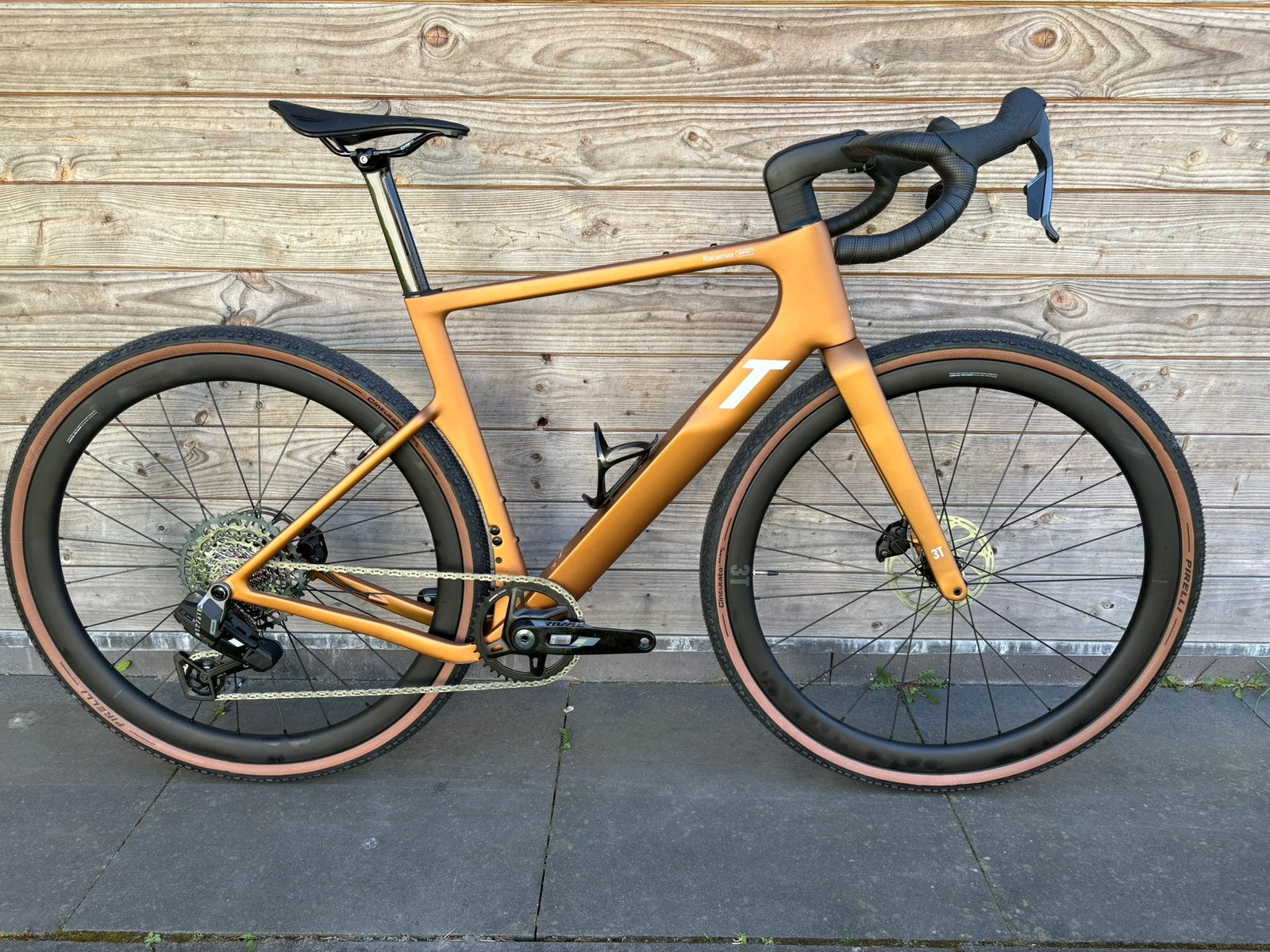 25% KORTNG 3T Racemax WPNT Bronzo maat M Sram Rivak AXS 13s, Fietsen en Brommers, Overige merken, 28 inch, Carbon, 10 tot 15 versnellingen