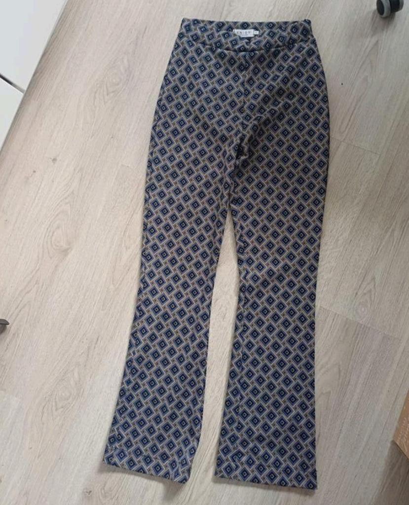 Broek Enjoy maat , izgs, Kleding | Dames, Maat 38/40 (M), Blauw, Ophalen of Verzenden, Zo goed als nieuw