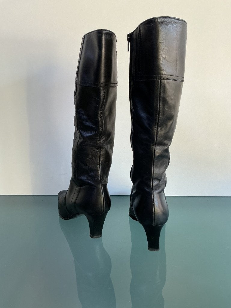 Gabor vintage laarzen | zwart  | 36½ | Gratis verzenden, Hoge laarzen, Verzenden, Zwart, Gabor