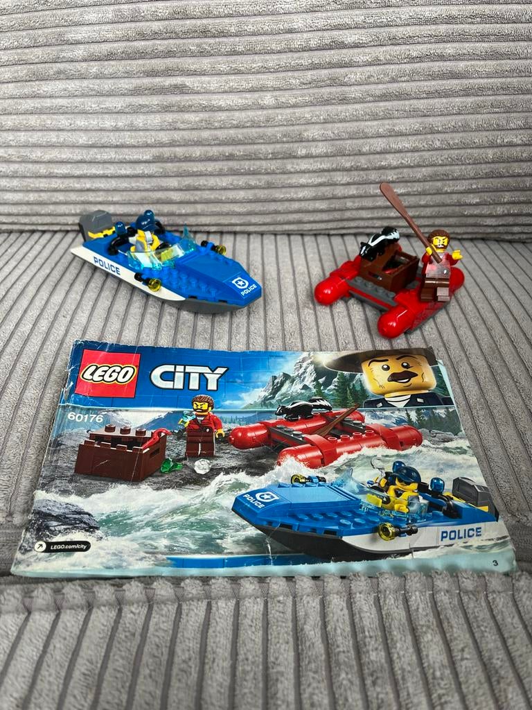 LEGO City 60176 Wildwater Ontsnapping met instructies, City, Lego, Ophalen of Verzenden, Zo goed als nieuw