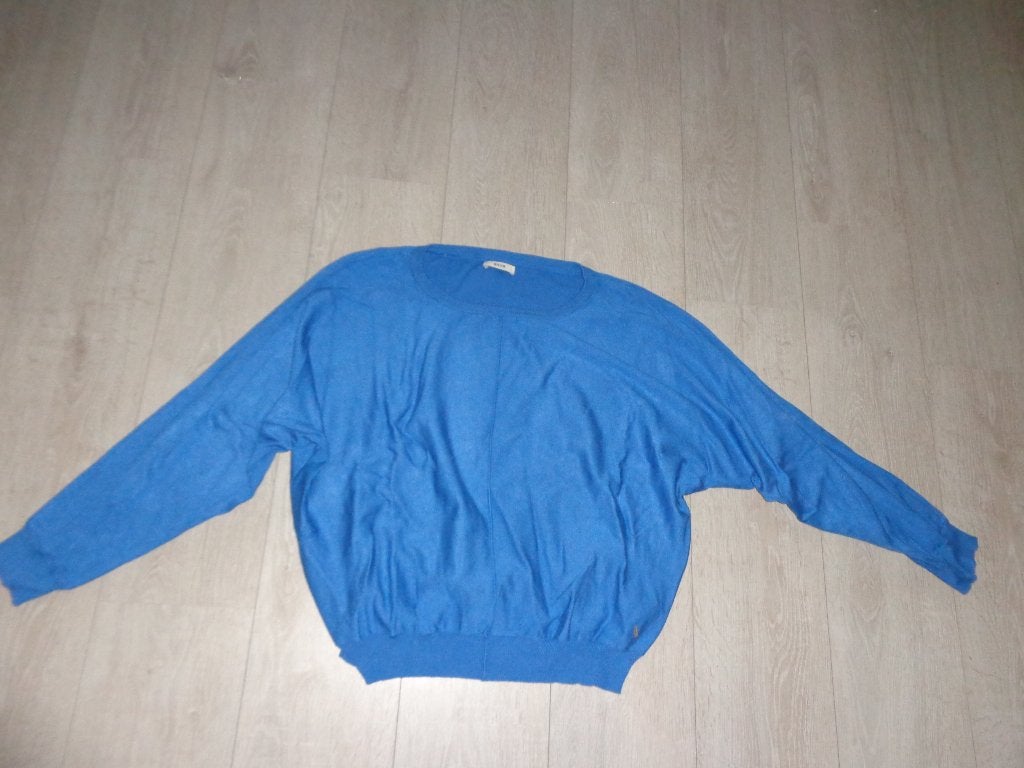 blauwe damessweater van Anna, maat XL, Ophalen of Verzenden, Gedragen, Maat 46/48 (XL) of groter, Blauw