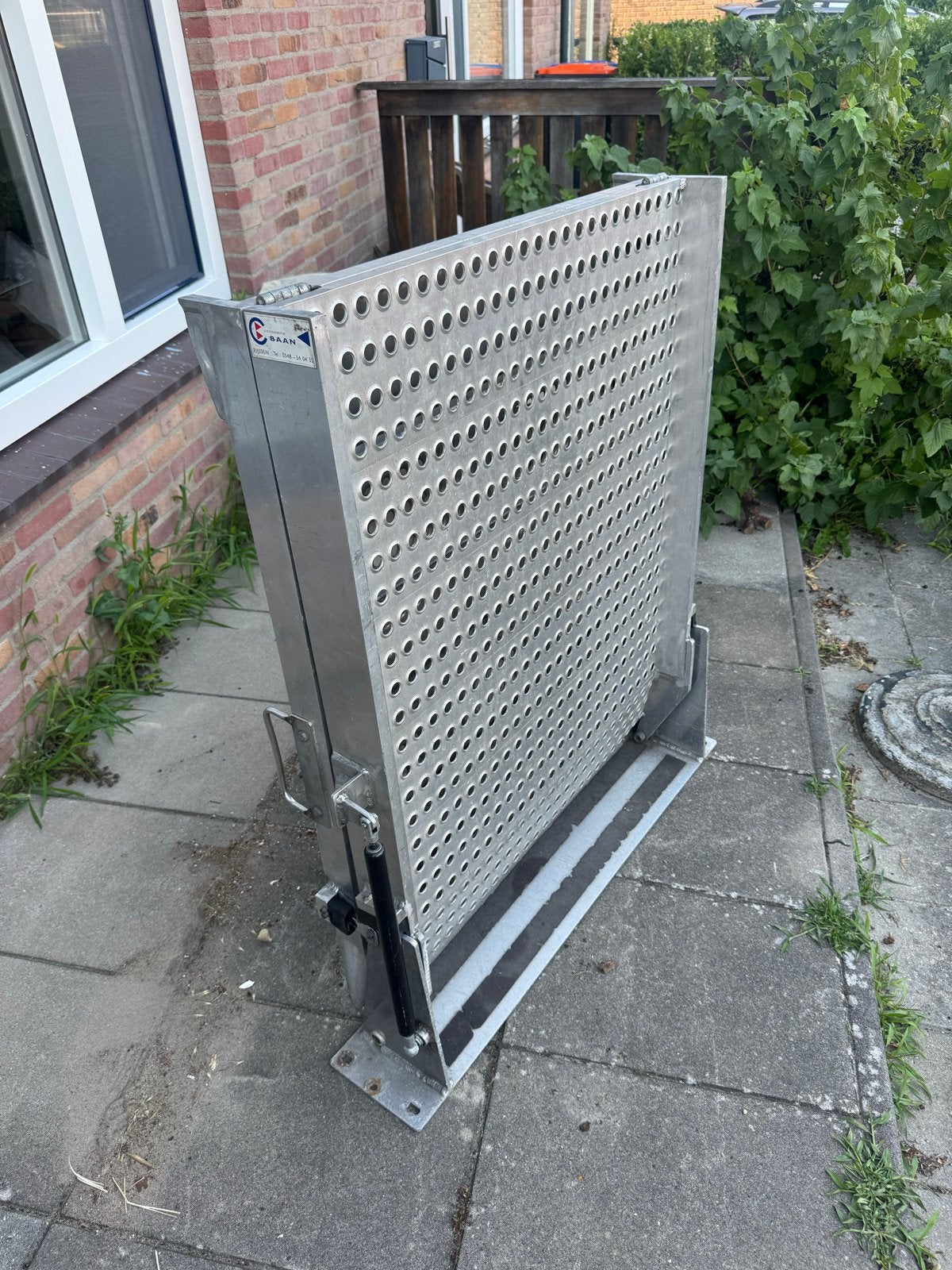 Oprijplaat ramp voor rolstoel, flightcase etc., Ophalen, Gebruikt
