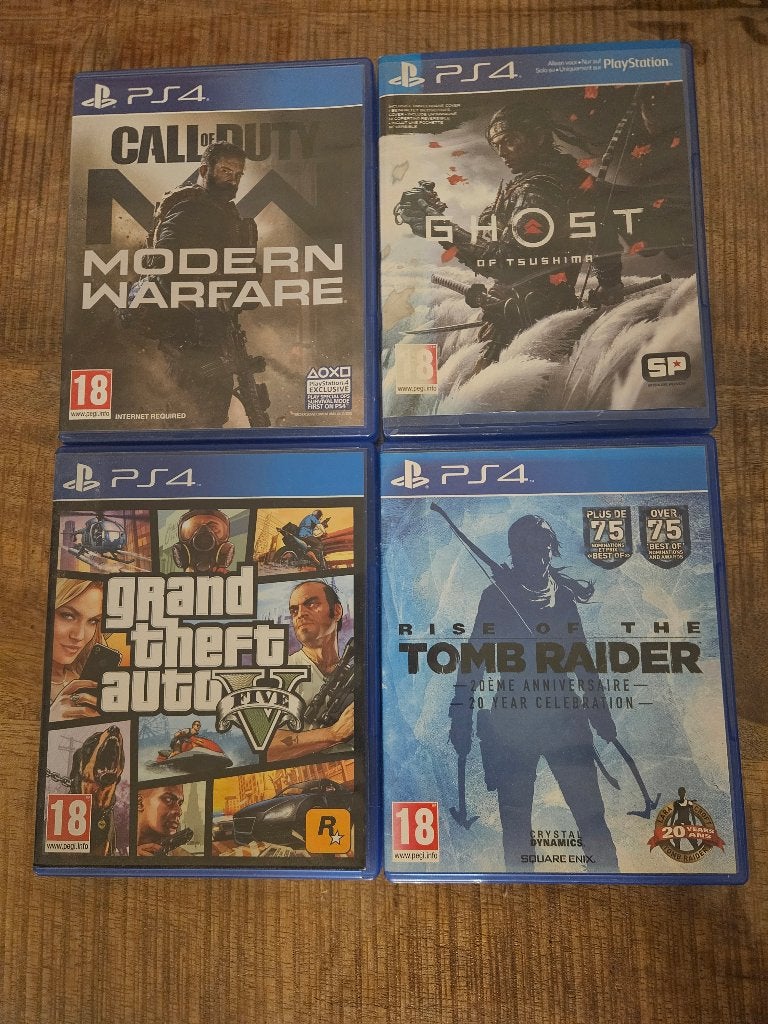 PS4 games bundel, Ophalen, Vanaf 18 jaar, Overige genres, 1 speler