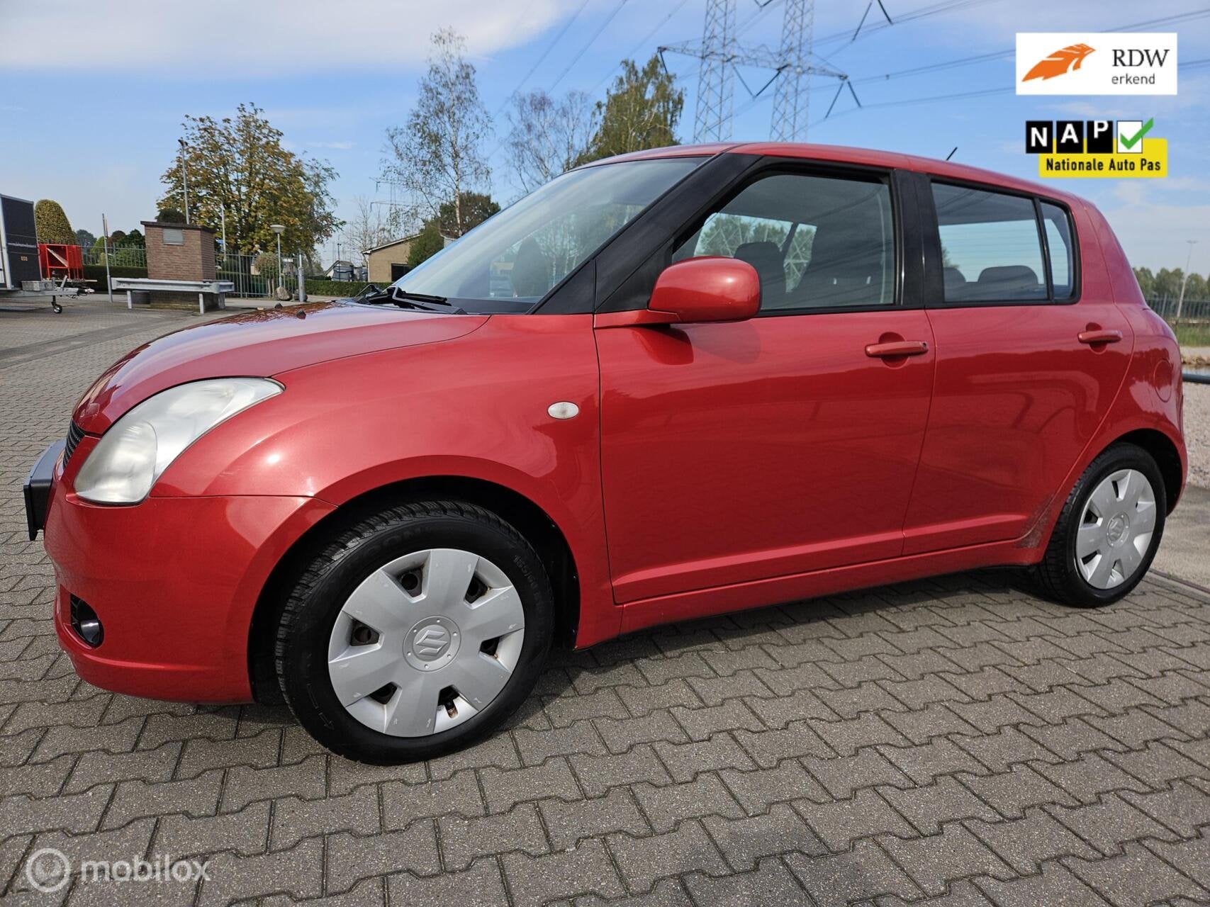 Suzuki Swift 1.3 GA/airco/apk/5deurs, Auto's, Voorwielaandrijving, Stof, Zwart, 965 kg