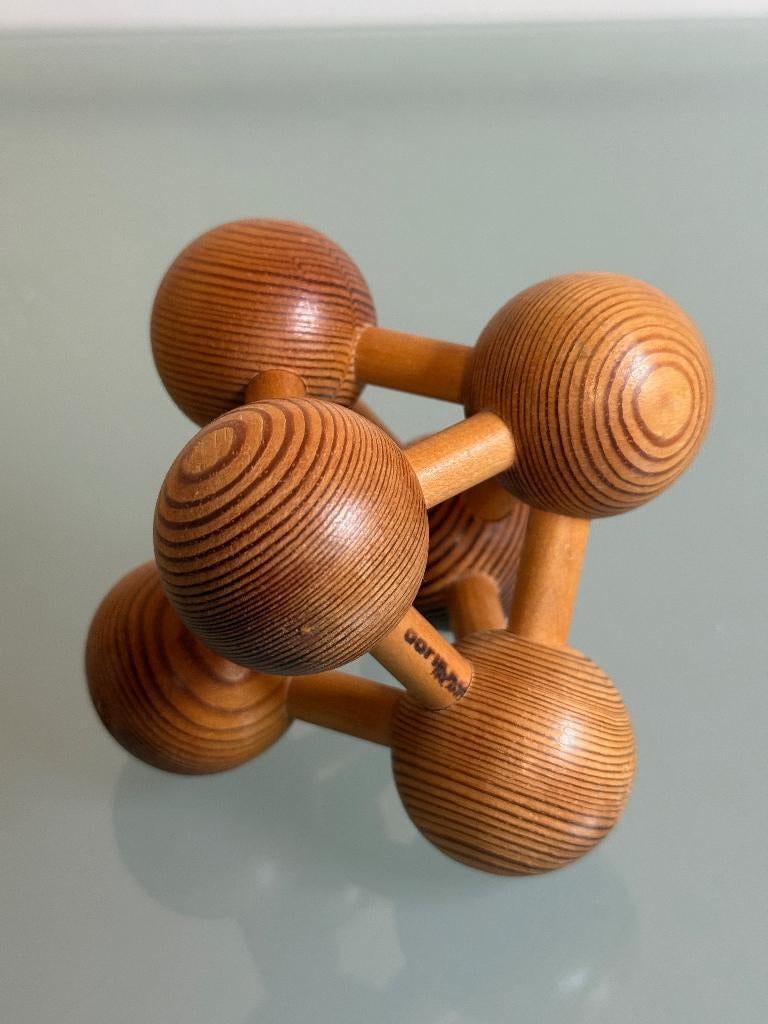 Aarikka Finland Houten Puzzel Sculptuur Scandinavisch Design, Ophalen of Verzenden, Gebruikt, Hout, Scandinavisch