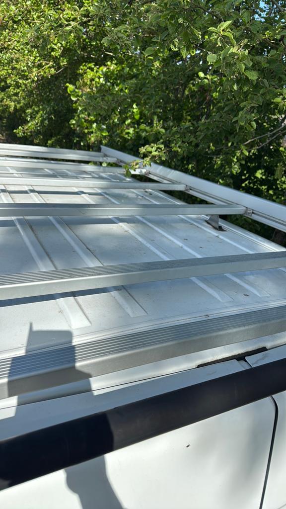Q-top imperial alunimium 150x290 max 150 kg met deurladder, Auto diversen, Dakdragers, Ophalen, Gebruikt
