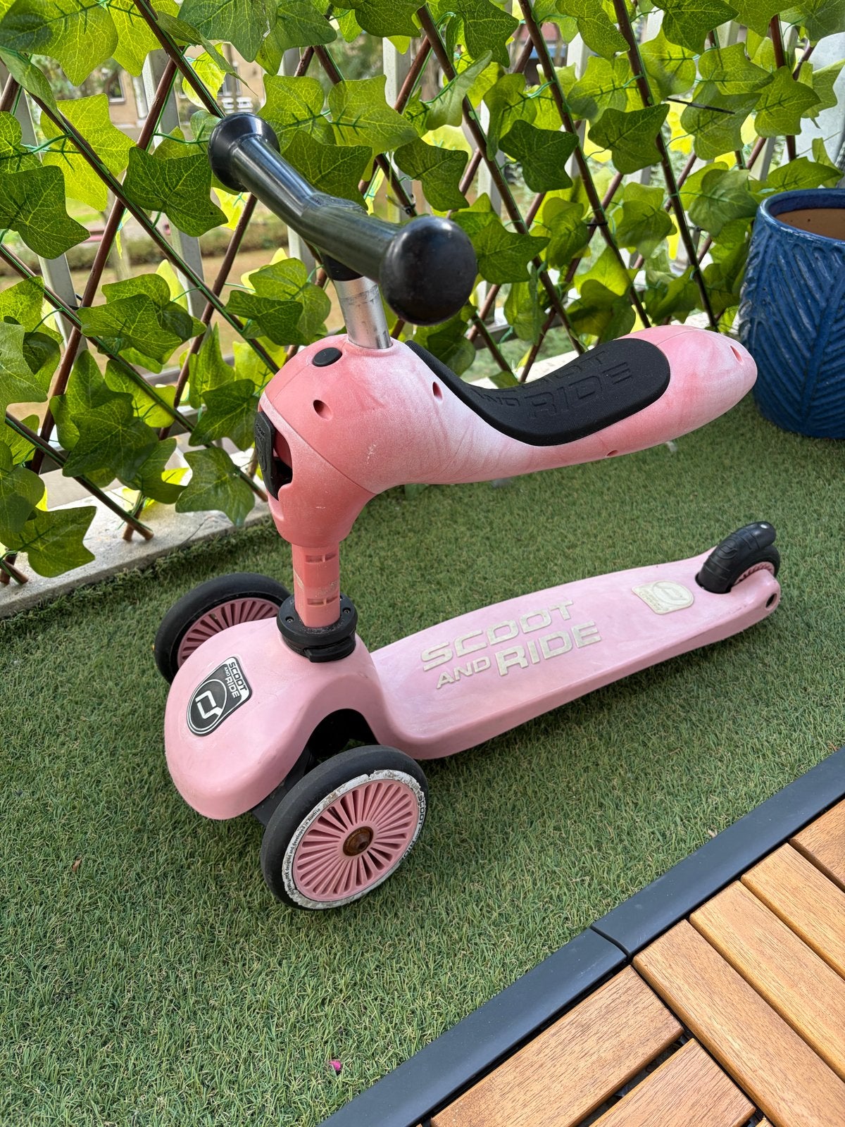 Scoot and Ride step/loopfiets - Roze, Ophalen, Gebruikt, Gewone step