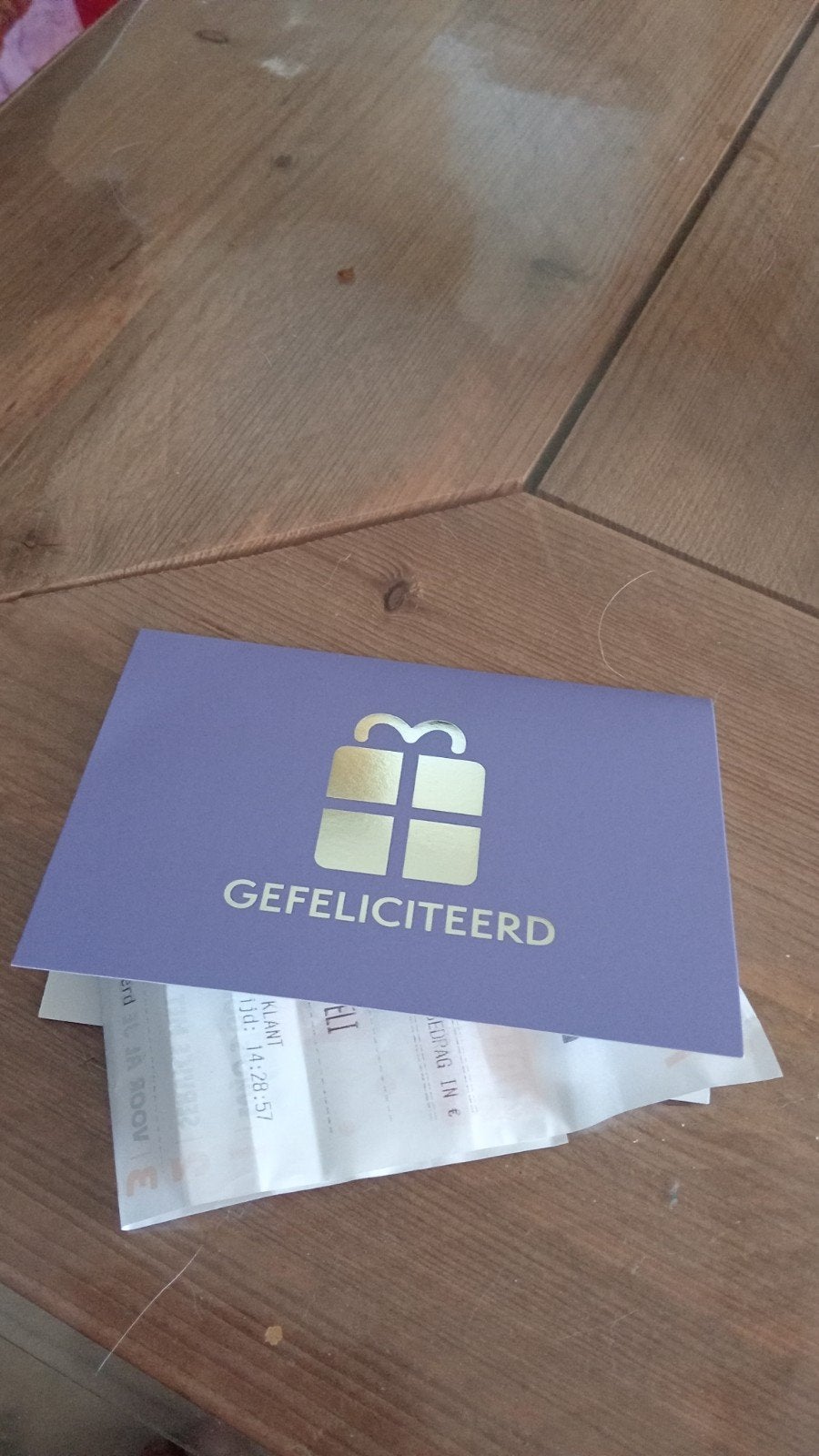 Cadeaukaart naar keuze twv €75, Eén persoon, Cadeaubon