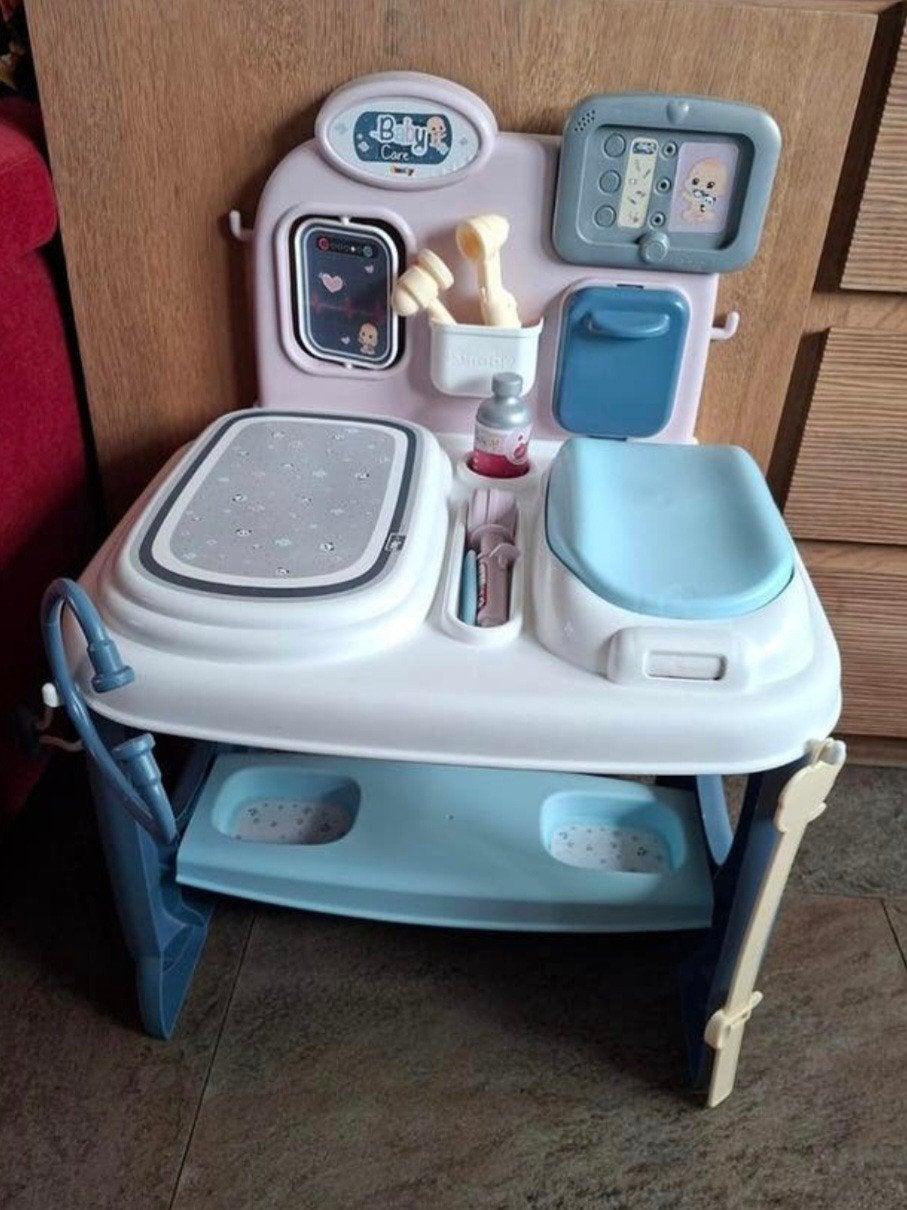 Smoby verzorgingstafel voor de pop., Ophalen, Zo goed als nieuw, Babypop