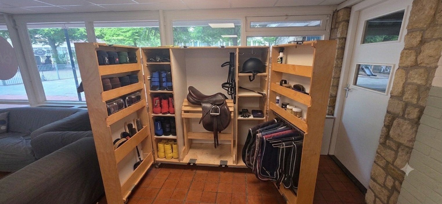 KidsF Knutselkast / Zadelkast op wielen - 3 stuks, Diensten en Vakmensen