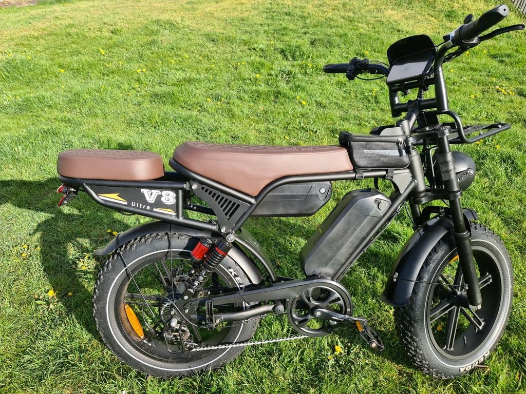 Fatbike Ouxi V8 Ultra met 2 accu's 2 en 2 opladers, Overige merken, Ophalen of Verzenden, Zo goed als nieuw, Minder dan 47 cm