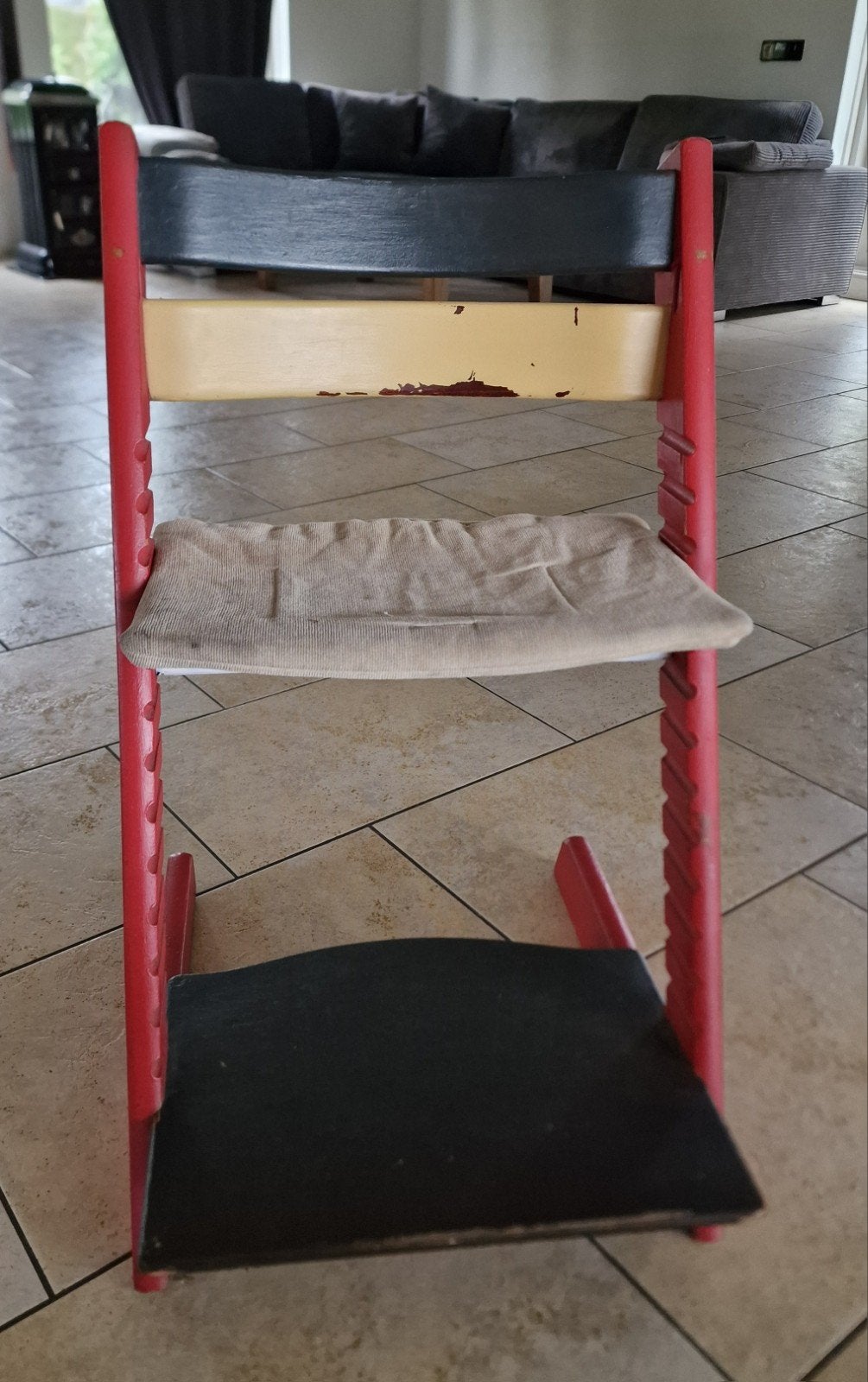 Stokke meegroeistoel, Ophalen, Gebruikt, Meegroeistoel