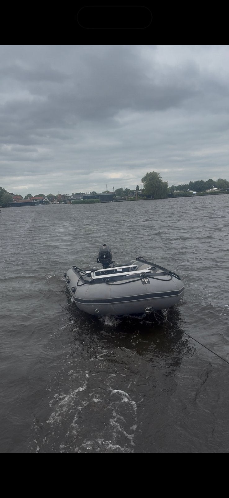 Mooie rubber boot (geen plakkers) 3,6 meter, Watersport en Boten, Accessoires en Onderhoud, Ophalen of Verzenden, Zo goed als nieuw