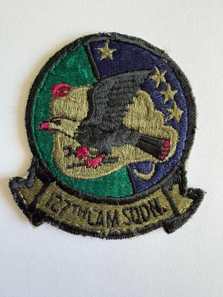 USAF 127th CAM Squadron patch, Ophalen of Verzenden