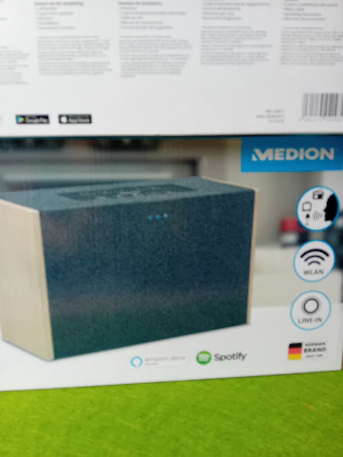 2x MEDION WLAN SPEAKER met Amazon Alexa & Spotify, Overige merken, Slimme speaker, Nieuw, WiFi