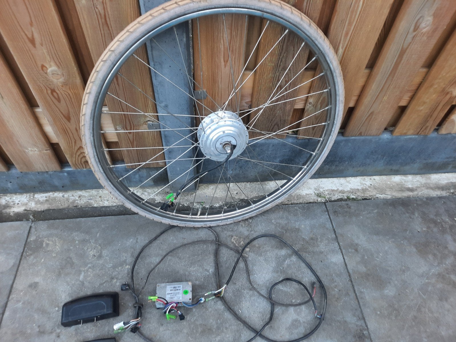 Voorwiel motor onderdelen electrische fiets Batavus Sparta, Ophalen of Verzenden, Zo goed als nieuw