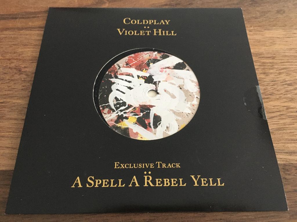 Vinyl Single PROMO Coldplay Violet Hill +SpellRebelYell NEW, 7 inch, Single, Limited edition, Pop